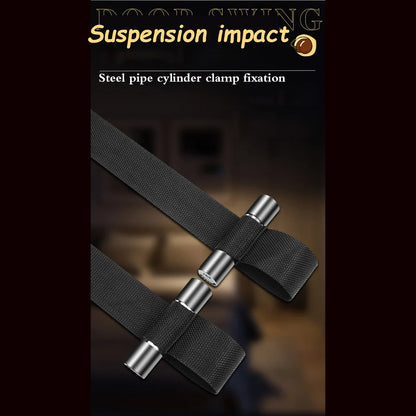 SM BDSM Swing with Handcuffs - Couples Bondage Restraint Kit for Adults Role Play