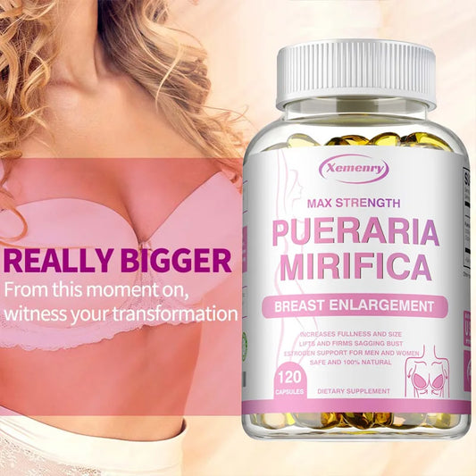 Pueraria Mirifica – Fördert die Gesundheit von Frauen, macht die Brüste voller, reguliert den Hormonstoffwechsel, lindert die Wechseljahre, gentechnikfrei
