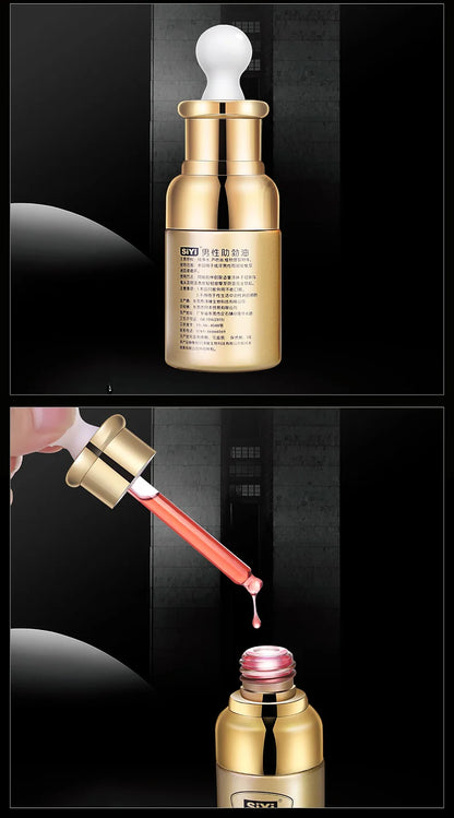 Aceite para agrandar el pene, potenciador del crecimiento y el tamaño, aceite de masaje afrodisíaco para aumentar el rendimiento y el placer sexual.