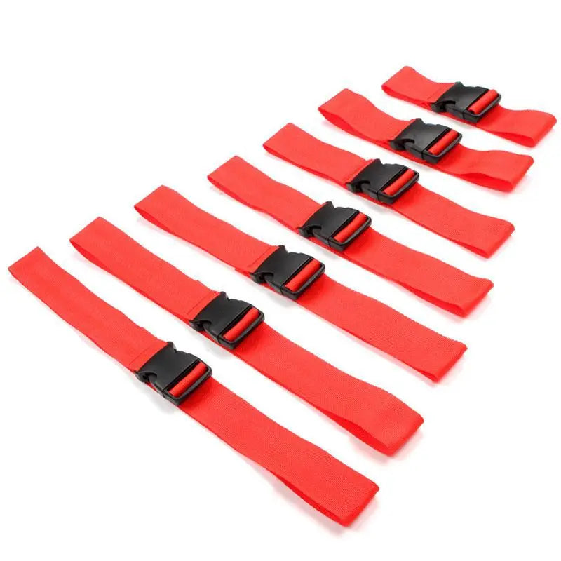 BDSM Bettfesseln Sex Handschellen Fußfesseln SM Sklave Sadistisches Sex-Set Paar Erwachsene Sex-Spielzeug-Set 18+ Erwachsene Sexspielzeug