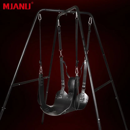 Columpio sexual Juguetes sexuales para parejas con estructura de soporte Cojín sexual Juguetes eróticos Ayuda para posiciones sexuales