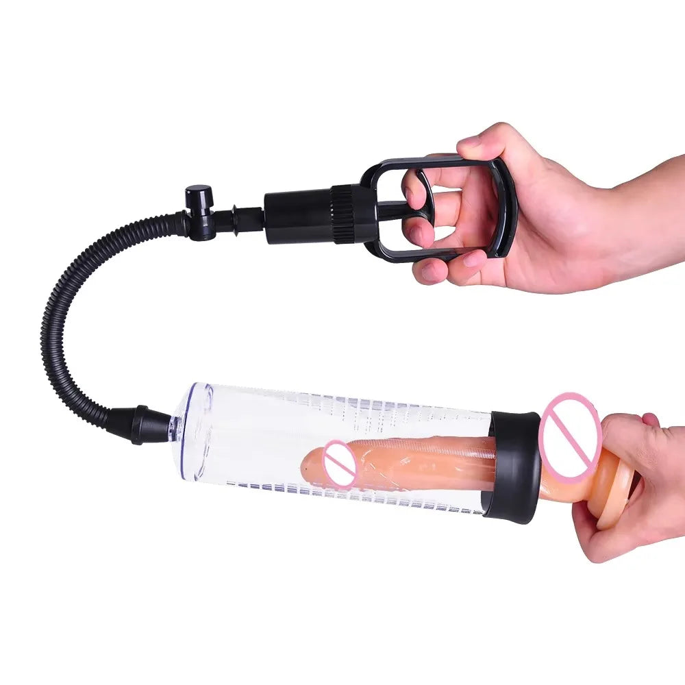Sexspielzeug für Erwachsene Penispumpe Sexspielzeug für Männer Penis Extender Penispumpe Vergrößerer für Mann Masturbator Verzögerung Dauerhafter Trainer Sexshops
