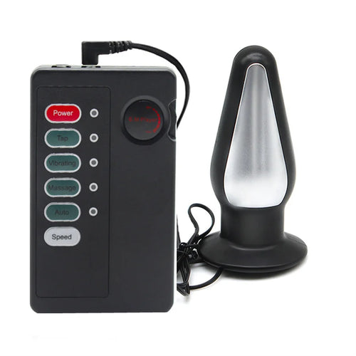 Sex Toys Electric Shock Anal Bead Butt Plug Prostate Massage Adult Sex Toys For Men Gay Women Clitoris Vagina Stimulation