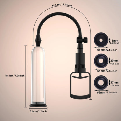 Sex Toys For Men 6 Powerful Sucking Modes LCD Display Electric Vacuum Penis Enlargement Extend Training Pump For Men