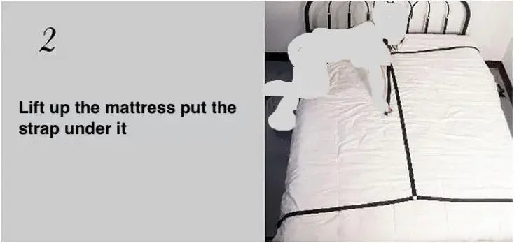 BDSM Bondage Restraint Set for Couples – Adjustable Handcuffs & Ankle Cuffs with Bed Straps,Soft SM Cuffs for Erotic Adult Games