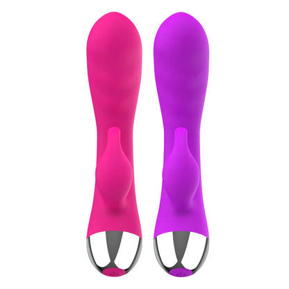 Vibrator mit 12 Vibrationsmodi für Frauen | Dualer Klitoris- und G-Punkt-Stimulator | Wasserdichtes Sexspielzeug für Frauen und Paare | Vergnügen für Erwachsene