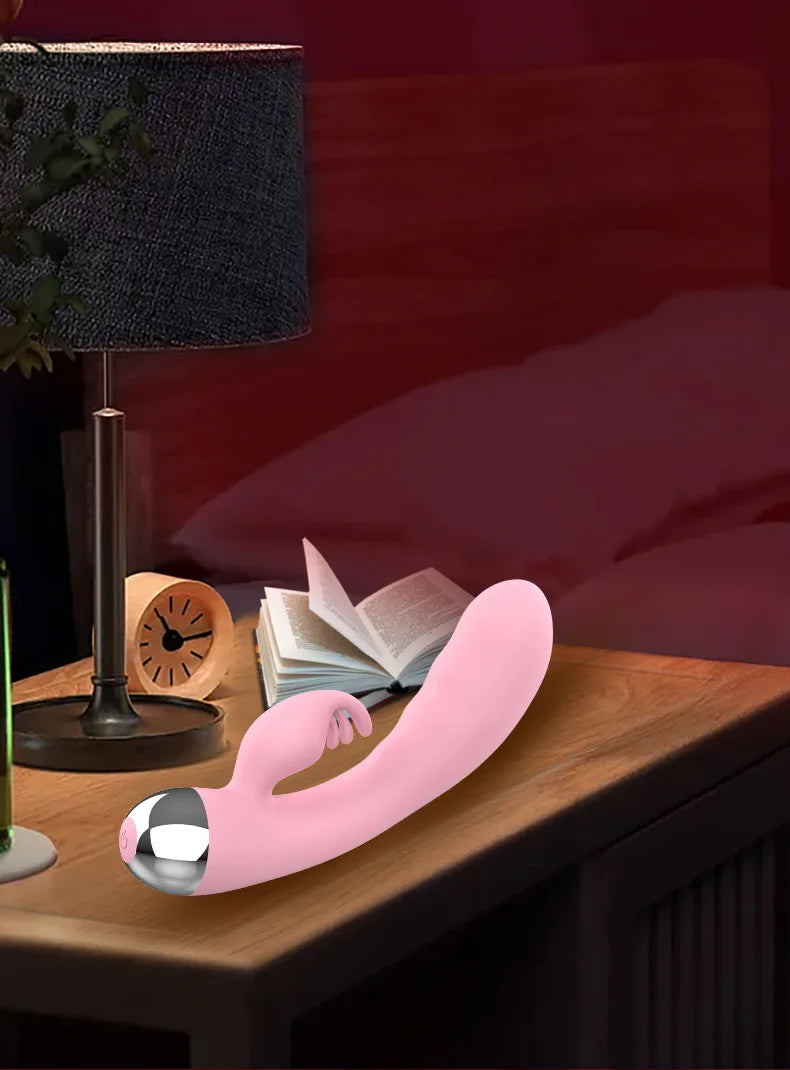 Vibrator mit 12 Vibrationsmodi für Frauen | Dualer Klitoris- und G-Punkt-Stimulator | Wasserdichtes Sexspielzeug für Frauen und Paare | Vergnügen für Erwachsene