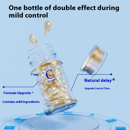 20 Male Delayed Capsules Male Sex Topical Delay Capsule Pleasure Enhancement Adult External Use Men Sex Lube