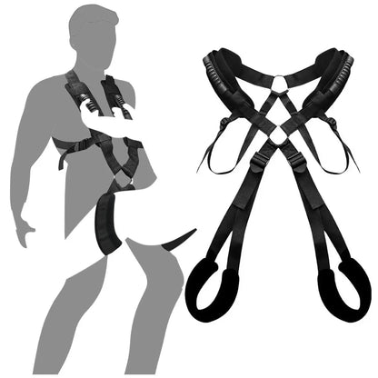 Paare Sex Swing BDSM Bondage Liebe Slings für Set mit verstellbarem Riemen weiche Plüsch Polsterung Matte Sex Fesseln Spielzeug Erwachsene Sex zu