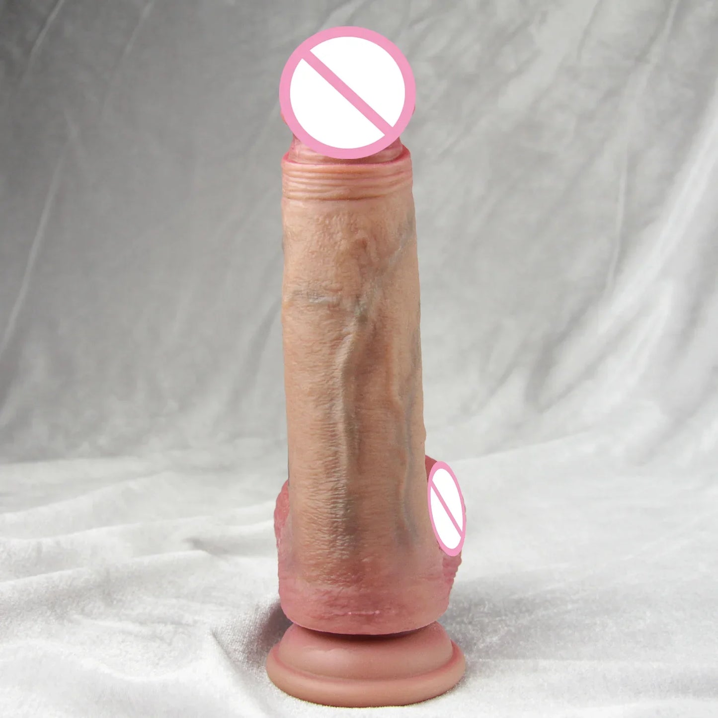 Consolador con correa para lesbianas, pene con chorros, prepucio deslizante, pene grande, consolador de silicona, juguetes sexuales anales para mujeres, masturbador para parejas