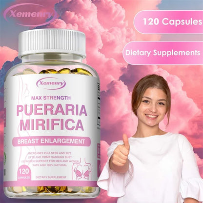 Pueraria Mirifica - Promotes Women's Health, Makes Breasts Fuller, Hormone Metabolism, Relieves Menopause, Non-GMO