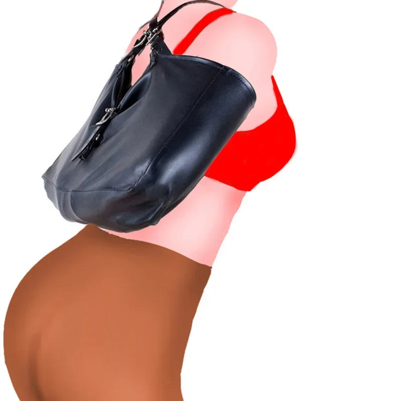 BDSM Zwangsjacke / Armbinder,Leder Deluxe Armbinder Fesseln,Bondage-Handschuhe hinter dem Rücken,Sexspielzeug für Paare Sex Shop