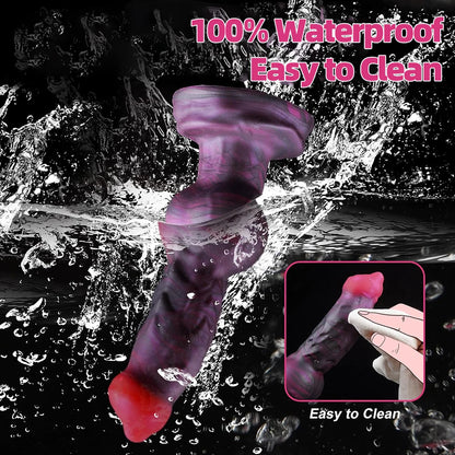 Dog Knot Dildo Anal Butt Plug Large Thick Penis Liquid Silicone Dick Women Men G Spot Prostate Stimulate Adult Foreplay Products