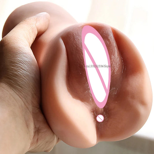 Sexspielzeug für Männer Vagina Männliche Masturbatoren Cup Echte Pussy Echte Vagina Sexspielzeug Silikon Produkt für Erwachsene 3D Realistischer Masturbator
