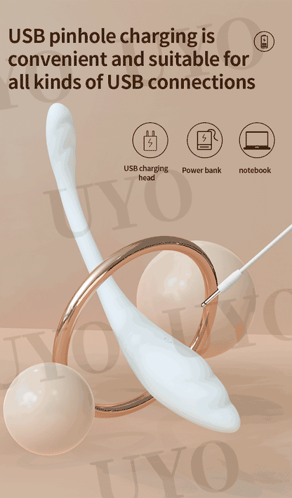 Vibrador inteligente con calefacción, 9 frecuencias de vibración, resistente al agua, con carga USB, estimulador del punto G del clítoris, juguete sexual para mujer