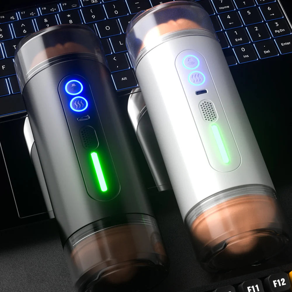 Spielzeug für Erwachsene, männlicher Masturbator, Taschenvagina, Pussy, vaginale Penetration, Prostata-Massagegerät, intelligentes Sprach-Sexspielzeug für Männer