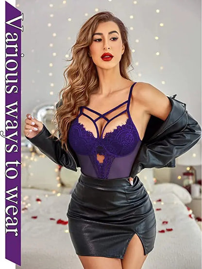 2025 Women's Lingerie Sexy Women Underwear Whole Bodysuits Erotic Lingerie Woman Ensemble Lingeries Femmes Strawberry Vs New