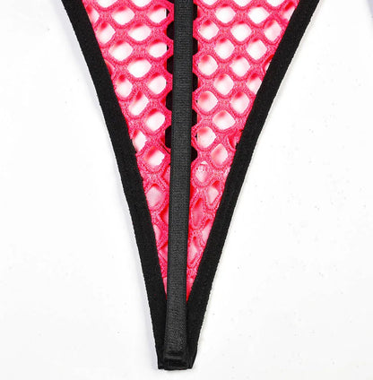 JSY Sexy Lingerie Set For Women's Body Underwear Transparent Mesh Nightgown Bodysuit Sleepwear Erotic Lingerie Porno Costumes