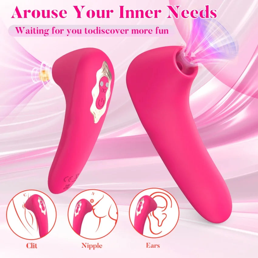 Powerful Sucking Vibrator for Women Sucker Clitoris Nipple Oral Vacuum Stimulator Vagina Female Masturbator Adults Sex Toys 18+
