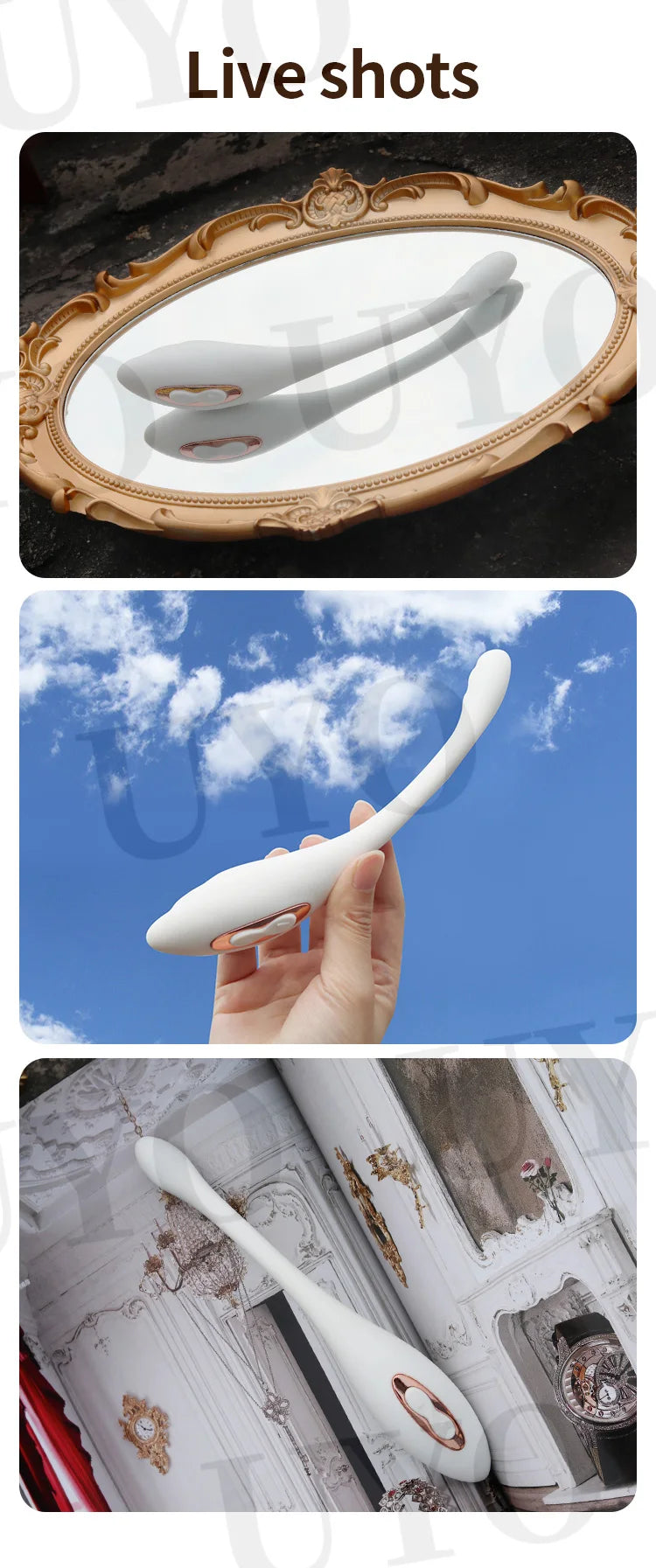 Vibrador inteligente con calefacción, 9 frecuencias de vibración, resistente al agua, con carga USB, estimulador del punto G del clítoris, juguete sexual para mujer