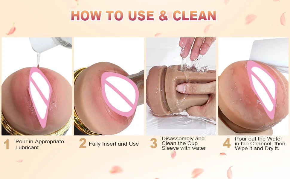 Masturbador masculino con copa, juguetes sexuales para hombres, vibrador de bolsillo realista, suministros para adultos, textura de vagina realista, estimulador de pene.