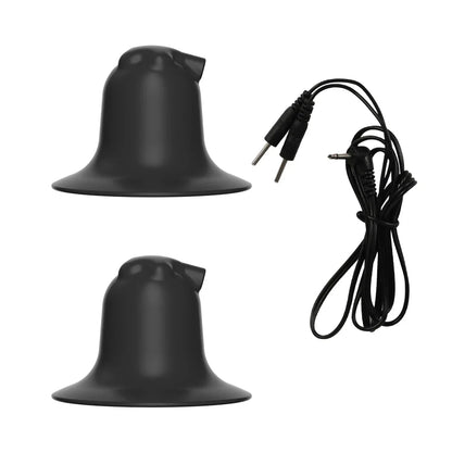 BDSM Electrode Breast Clip Nipple Toy for Women Men Couple Electric Shock Foreplay Flirting Medical Themed Sex Toys for Pleasure