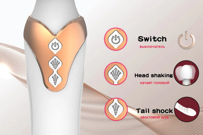 Powerful AV Vibrator Dildos  Wand for Women 10 Modes Clitoris Stimulator G Spot Vagina Massager Adult Sex Toys for Woman