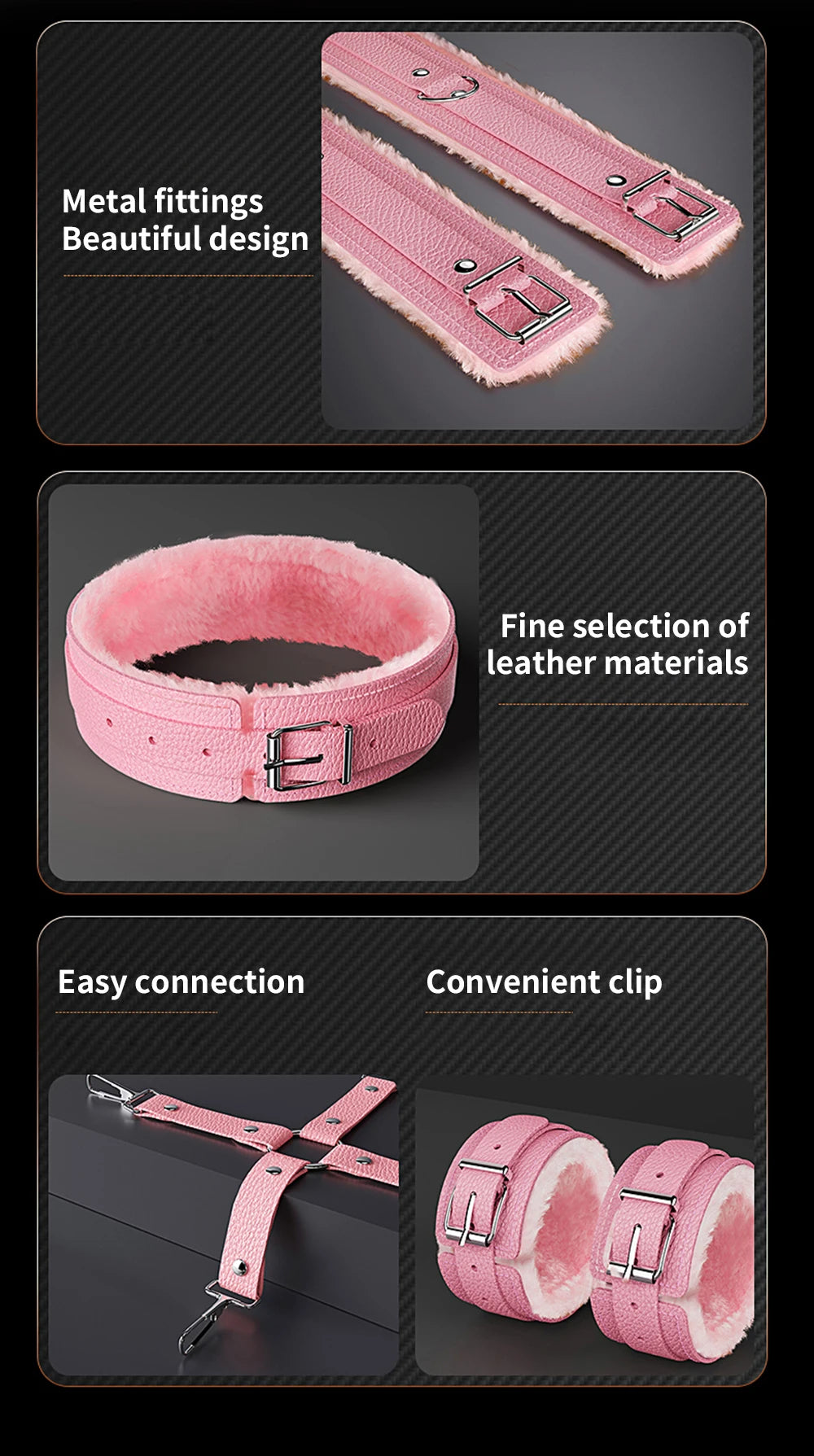 BDSM Adjustable Straps Bed Restraints Sex Bondage Kit For Couple Handcuffs Ankle Cuffs With Bondage Set SM Adult Games Sex Toys