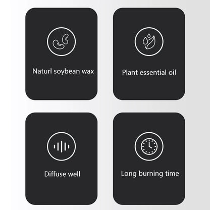 Velas perfumadas, difusor de fragancias románticas para el hogar, aromaterapia duradera y fresca, regalo de Navidad.