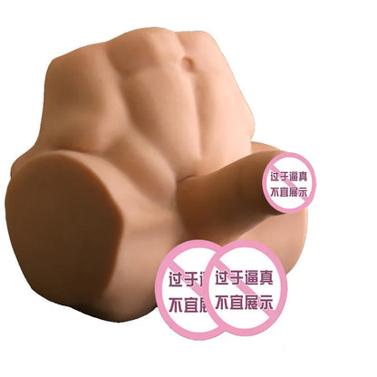 18 Herramientas de Masturbación Masculina Muñeca de Juguete para Hombres Muñeca Sexual de Bolsillo Porno en Ano Real Agujero Masculino Trasero con Consolador de Pene Sexual