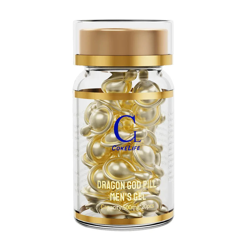 20 Male Delayed Capsules Male Sex Topical Delay Capsule Pleasure Enhancement Adult External Use Men Sex Lube