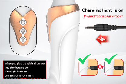 Powerful AV Vibrator Dildos  Wand for Women 10 Modes Clitoris Stimulator G Spot Vagina Massager Adult Sex Toys for Woman