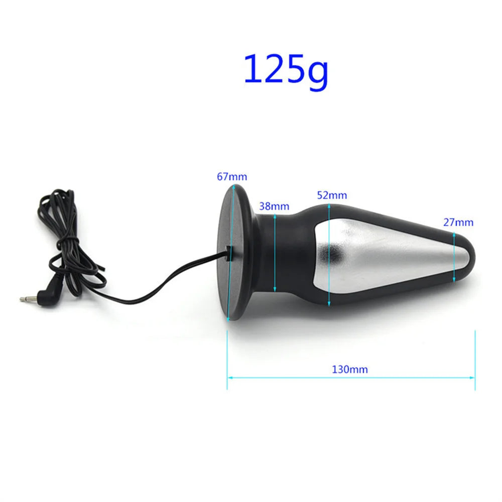 Sex Toys Electric Shock Anal Bead Butt Plug Prostate Massage Adult Sex Toys For Men Gay Women Clitoris Vagina Stimulation