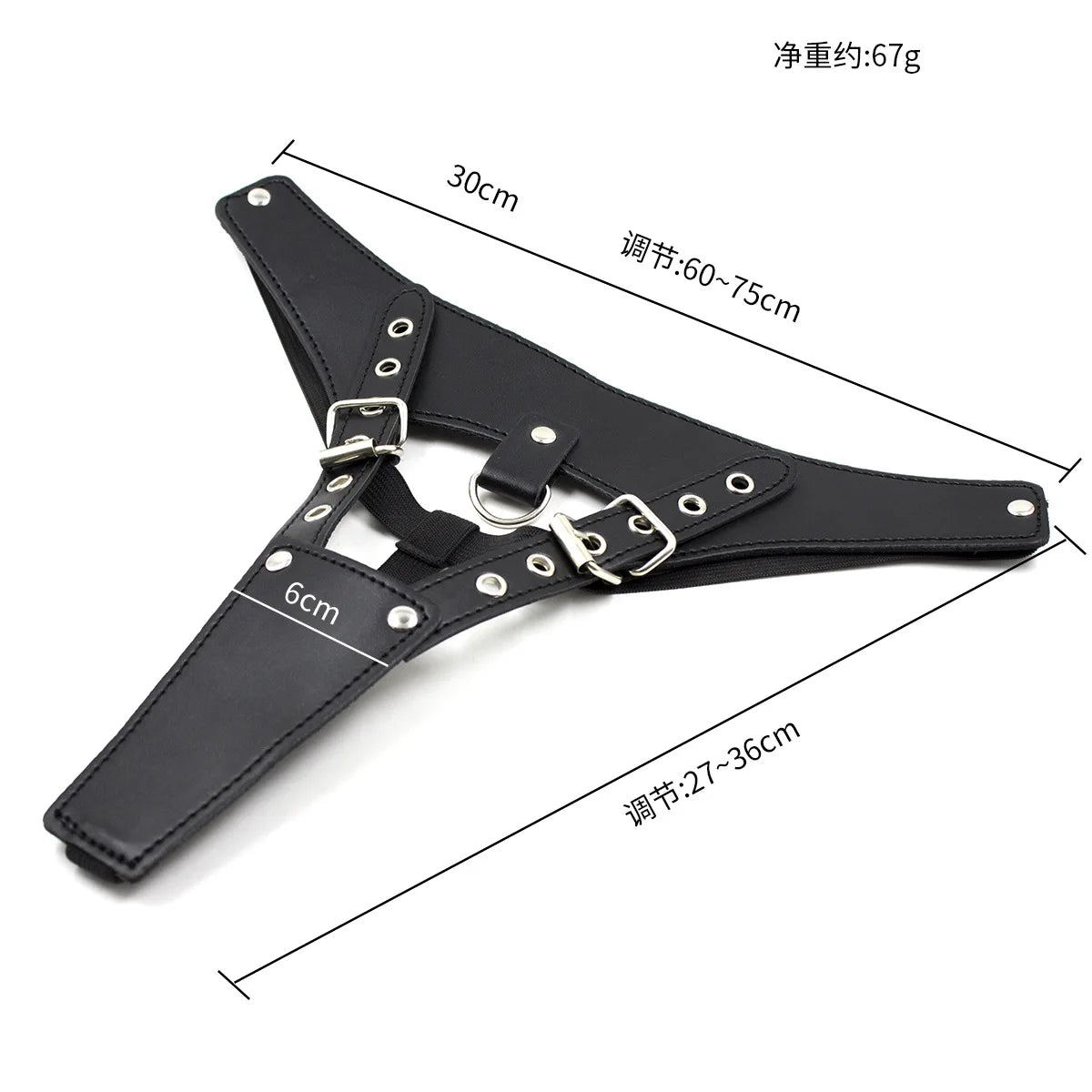 Arnés de bondage BDSM, bragas, bragas con agujero, juguetes sexuales para mujer, tanga de PU, bragas, ropa interior para masturbación, bragas, correa de castidad, cinturón