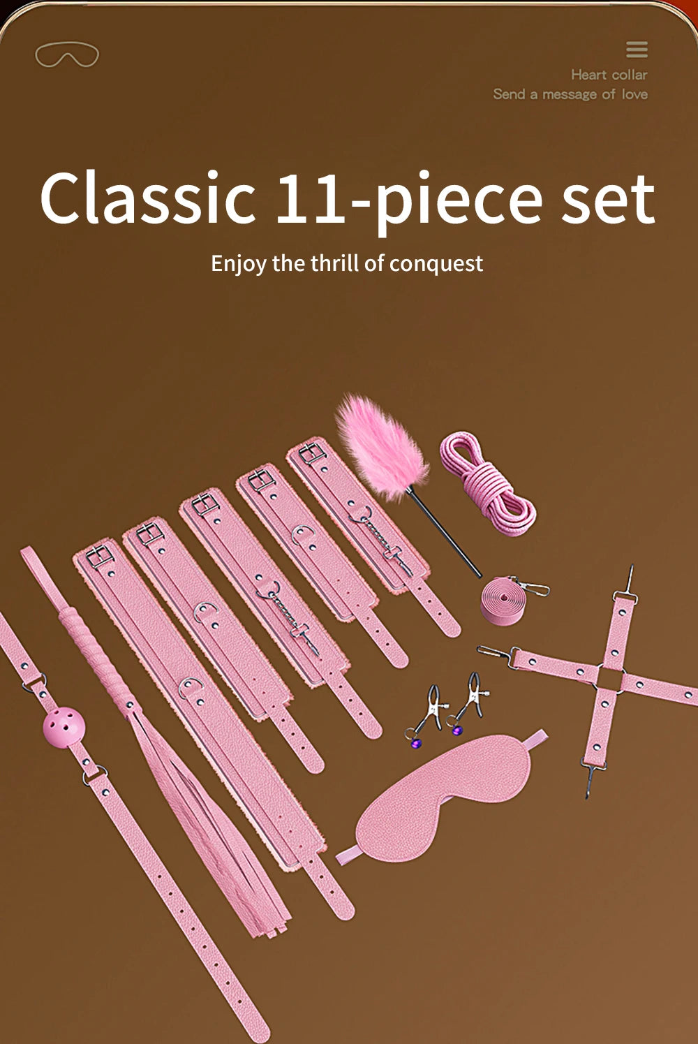 BDSM Adjustable Straps Bed Restraints Sex Bondage Kit For Couple Handcuffs Ankle Cuffs With Bondage Set SM Adult Games Sex Toys