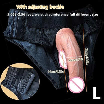 Super soft dildo, figurine stress - relieving sex toy, female - to - male or male - to - large - sized wearable fake penis, coup