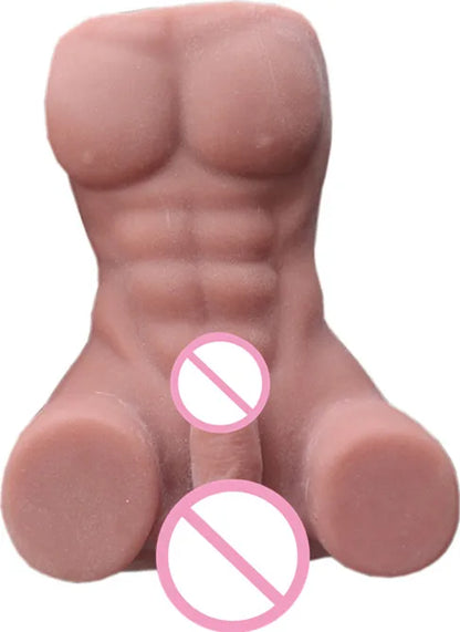 18 Herramientas de Masturbación Masculina Muñeca de Juguete para Hombres Muñeca Sexual de Bolsillo Porno en Ano Real Agujero Masculino Trasero con Consolador de Pene Sexual